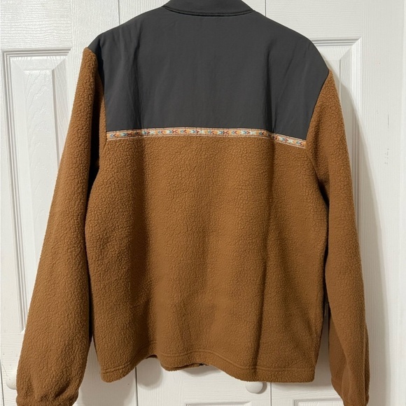 Prana NWT embroidered Hurricane Full Zip Fleece Jacket Medium - Picture 5 of 10